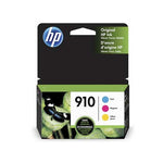 HP 910 Original Ink Cartridge - Cyan, Yellow, Magenta- Inkjet - 315 Pages (Per Cartridge) - 3 / Pack - CGtechs